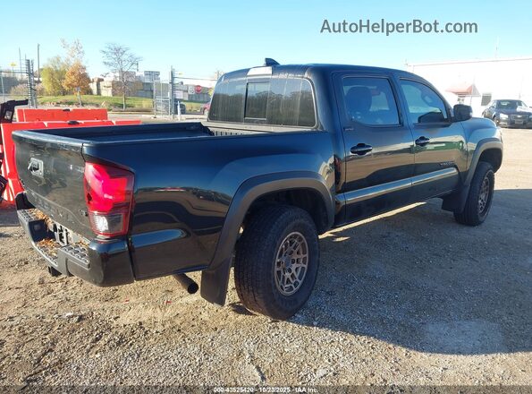 3TMCZ5AN4NM477352 2022 TOYOTA TACOMA Черный Задняя правая четверть