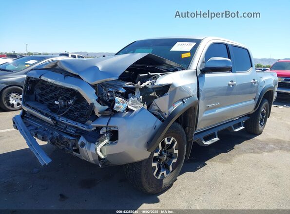 3TMCZ5AN6LM358988 2020 TOYOTA TACOMA Gray Դիմացի տեսք