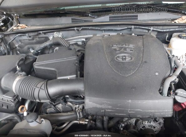 3TMCZ5AN7LM323229 2020 TOYOTA TACOMA Silver Вид ззаду
