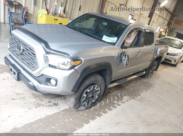 3TMCZ5AN7LM323229 2020 TOYOTA TACOMA Silver Передня ліва чверть