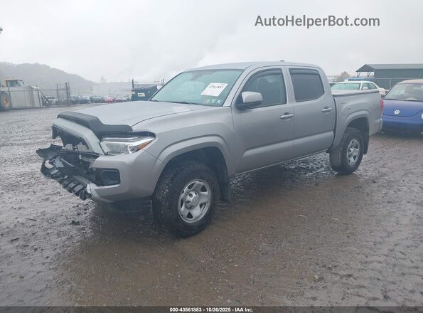 3TMCZ5AN7LM335459 2020 TOYOTA TACOMA Silver Передня ліва чверть