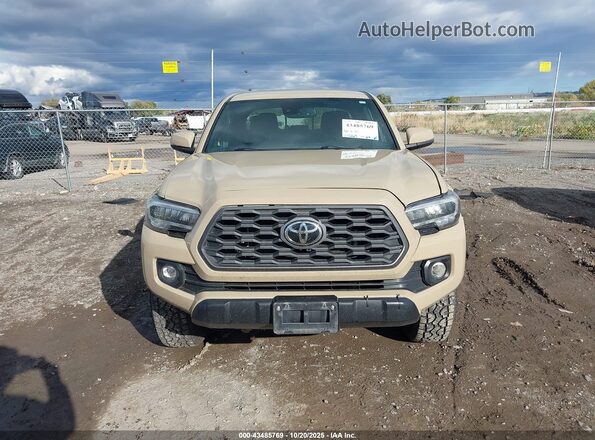 3TMCZ5AN9LM350786 2020 TOYOTA TACOMA Tan ხელსაწყოთა პანელის ხედი