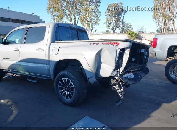 3TMCZ5ANXLM353857 2020 TOYOTA TACOMA Gray Вид спереду