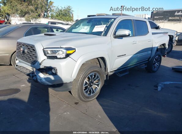 3TMCZ5ANXLM353857 2020 TOYOTA TACOMA Gray Передня ліва чверть