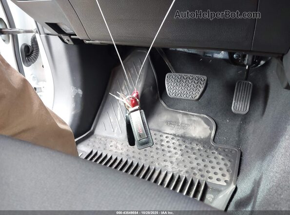 3TMLB5JN6SM138026 2025 TOYOTA TACOMA White Dashboard view