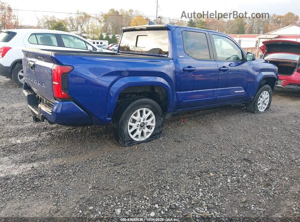 3TMLB5JN8RM057989 2024 TOYOTA TACOMA Blue Задня права чверть