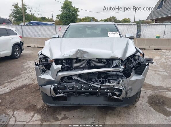 3TMLB5JNXSM170736 2025 TOYOTA TACOMA Silver Rear interior view
