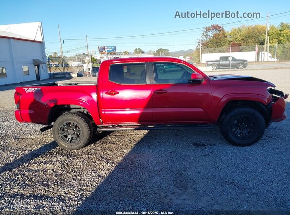 3TYAX5GN2MT032230 2021 TOYOTA TACOMA Red Rear interior view