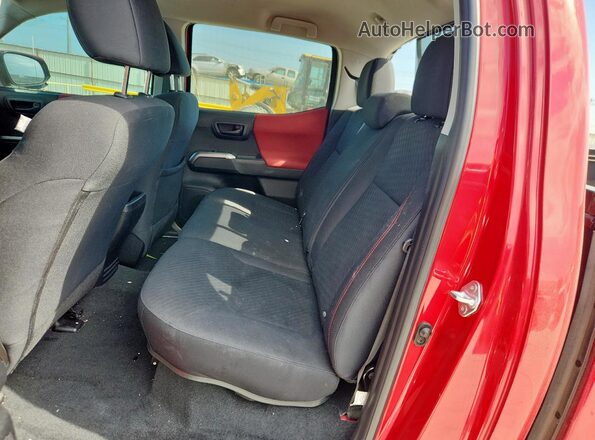3TYCZ5AN0PT168999 2023 TOYOTA LE Red Rear seats view