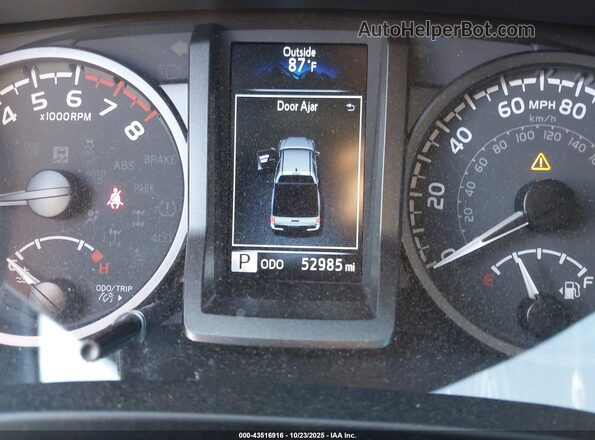 3TYCZ5AN4NT096329 2022 TOYOTA TACOMA White Вид задніх сидінь