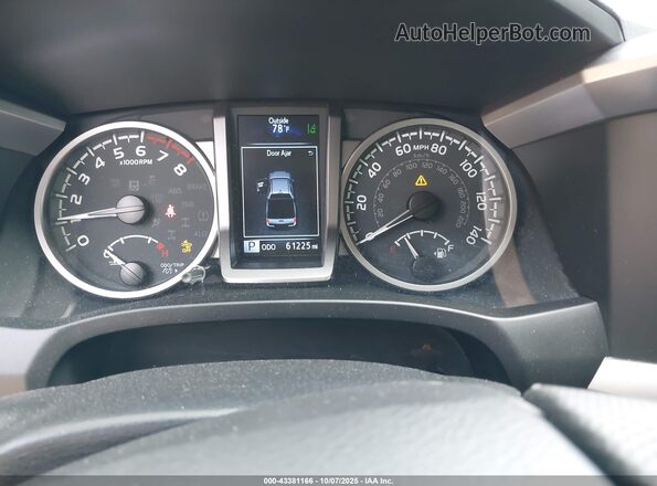 3TYCZ5AN6NT077233 2022 TOYOTA TACOMA Silver Հետևի նստատեղերի տեսք