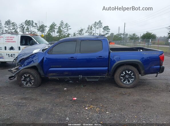 3TYCZ5ANXNT102165 2022 TOYOTA TACOMA 4WD Blue 360 interior view