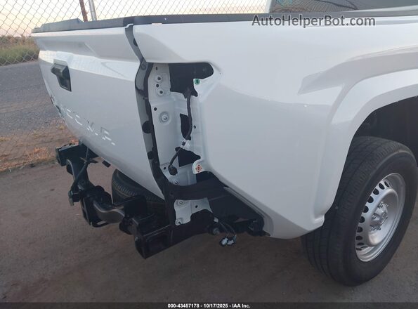 3TYJDAKN7ST020337 2025 TOYOTA TACOMA White Вид щитка приладів