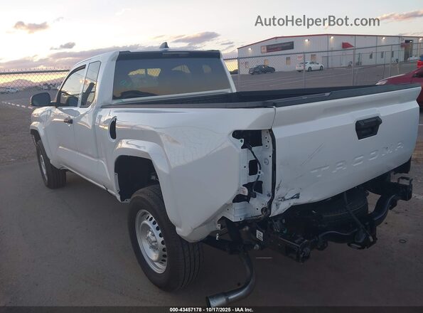 3TYJDAKN7ST020337 2025 TOYOTA TACOMA White Задня ліва чверть
