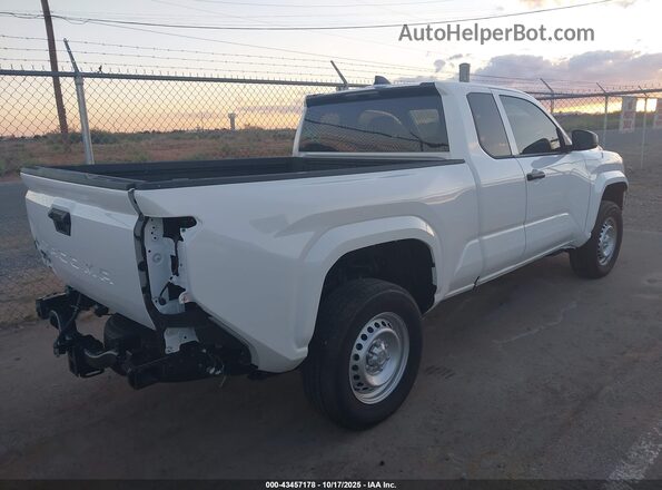 3TYJDAKN7ST020337 2025 TOYOTA TACOMA White Задня права чверть