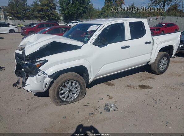 3TYKD5HNXRT012357 2024 TOYOTA TACOMA Белый Передняя левая четверть