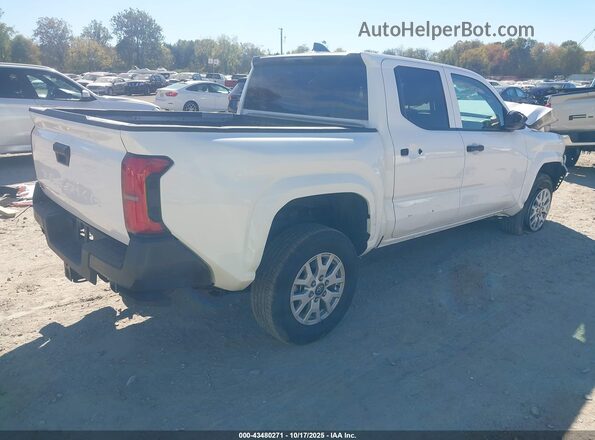 3TYKD5HNXRT012357 2024 TOYOTA TACOMA Белый Задняя правая четверть