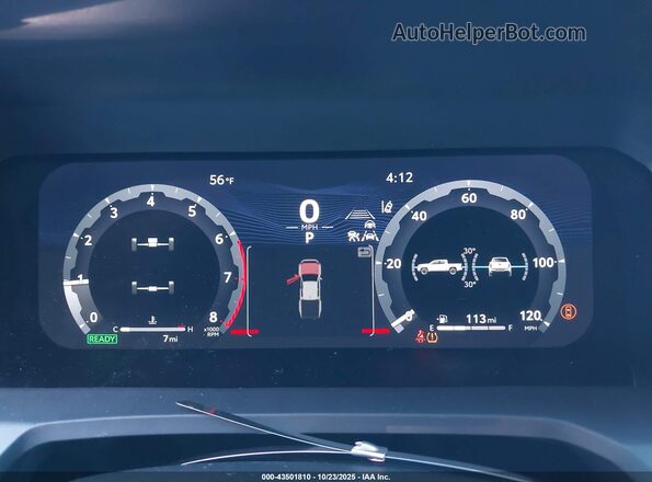 3TYLC5LN0ST039894 2025 TOYOTA TACOMA HYBRID Black Widok tylnych siedzeń