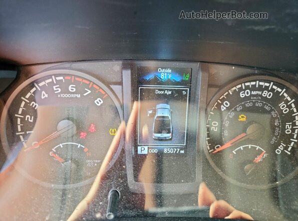3TYRX5GN1NT053610 2022 TOYOTA TACOMA Белый Вид щитка приборов