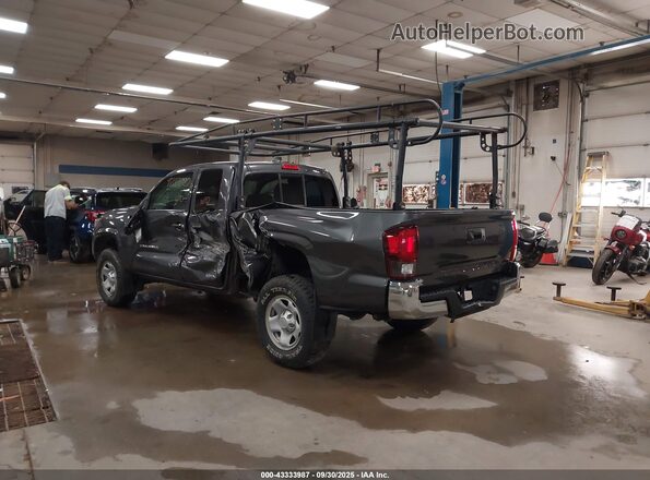 3TYRX5GN2NT038677 2022 TOYOTA TACOMA Gray Trasero izquierdo