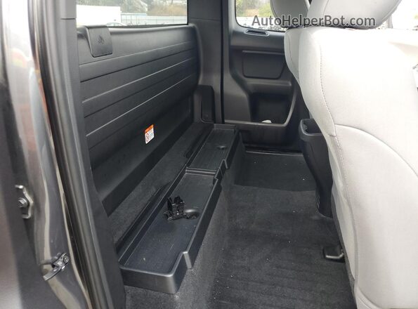 3TYRX5GN3LT000159 2020 TOYOTA TACOMA Charcoal Rear seats view