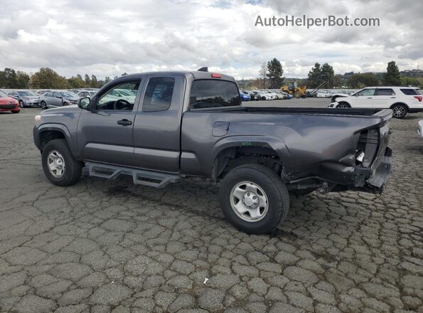 3TYRX5GN3LT000159 2020 TOYOTA TACOMA Charcoal Rear left