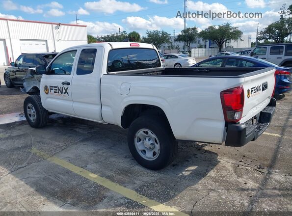3TYRX5GN3PT075806 2023 TOYOTA TACOMA White უკანა მარცხენა