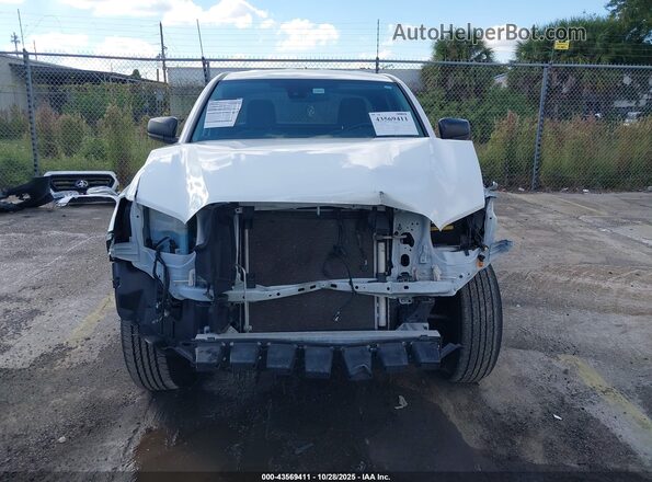 3TYRX5GN3PT075806 2023 TOYOTA TACOMA White უკანა სალონის ხედი