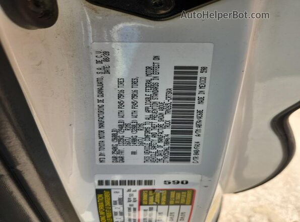 3TYRX5GN6LT004674 2020 TOYOTA TACOMA Белый Вид подкапотного пространства