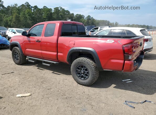 3TYRX5GN7LT001704 2020 TOYOTA TACOMA Red Задня ліва чверть