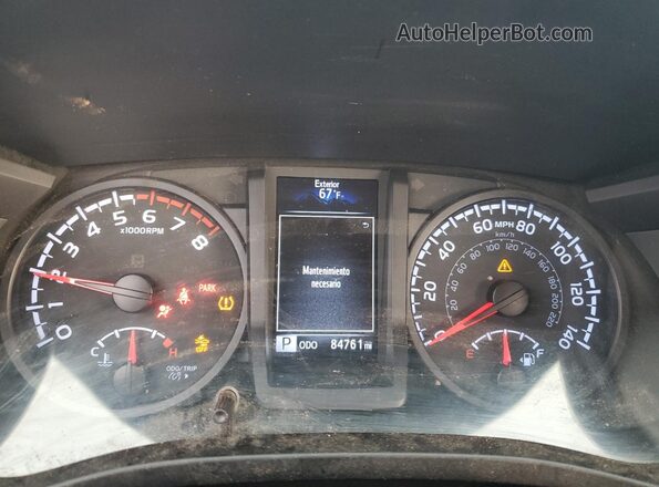 3TYRX5GN8NT050459 2022 TOYOTA TACOMA White Widok zestawu wskaźników
