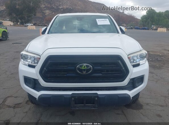 3TYRX5GNXLT000109 2020 TOYOTA TACOMA White Вид задньої частини салону