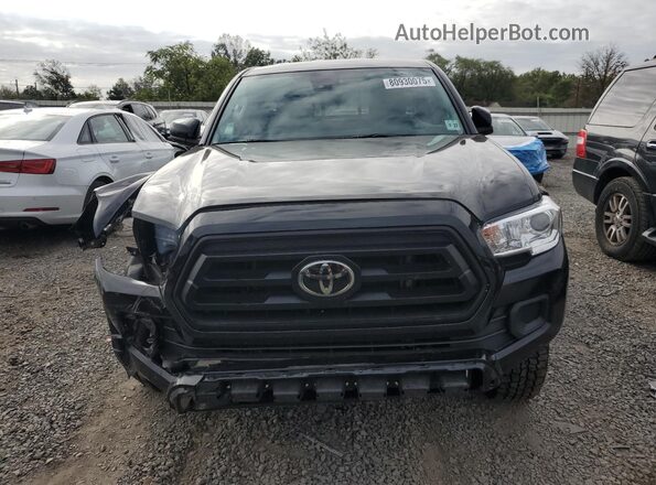 3TYSX5EN6NT016069 2022 TOYOTA TACOMA Black Front view