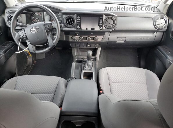 3TYSX5EN6NT016069 2022 TOYOTA TACOMA Black Dashboard view
