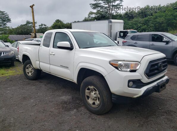 3TYSX5EN9LT002065 2020 TOYOTA TACOMA White Передня права чверть
