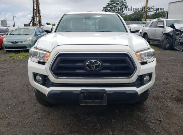 3TYSX5EN9LT002065 2020 TOYOTA TACOMA White Вид спереду