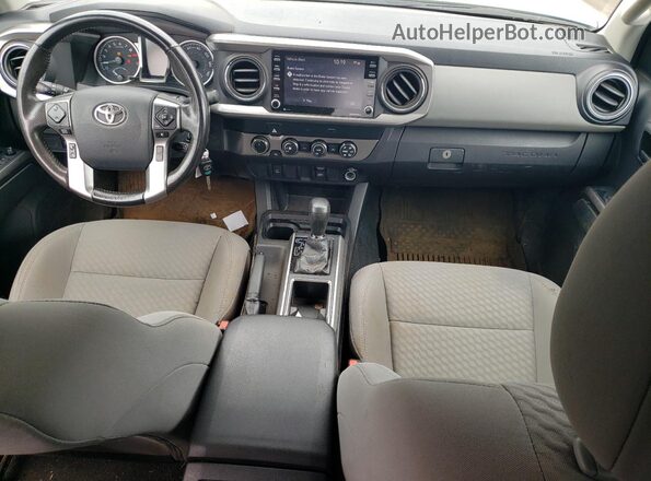 3TYSX5EN9LT002065 2020 TOYOTA TACOMA White Вид панелі приладів