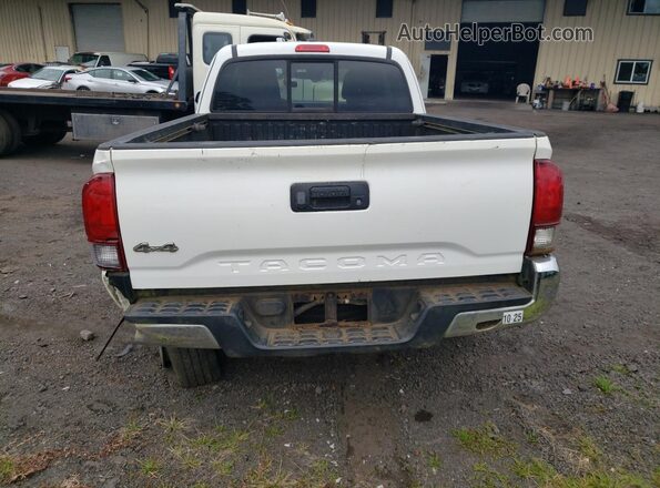 3TYSX5EN9LT002065 2020 TOYOTA TACOMA White Вид ззаду