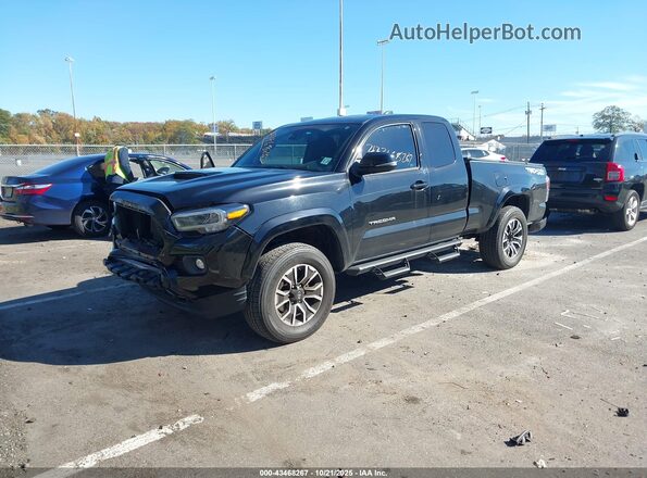 3TYSZ5AN8LT000047 2020 TOYOTA TACOMA Black წინა ხედი