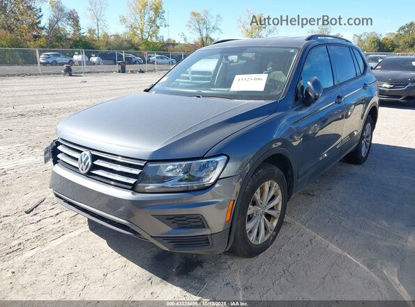 3VV0B7AX1LM178419 2020 VOLKSWAGEN TIGUAN Gray Передня ліва чверть