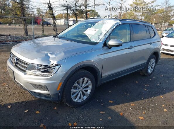3VV0B7AX3LM013374 2020 VOLKSWAGEN TIGUAN Gray Առջևի ձախ երեք քառորդ տեսարան