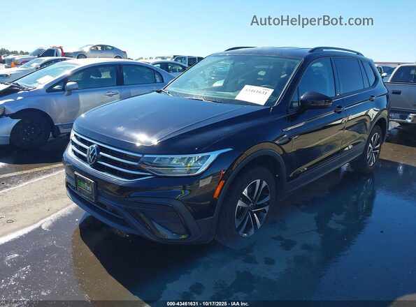 3VV0B7AX3NM045910 2022 VOLKSWAGEN TIGUAN Black Front left