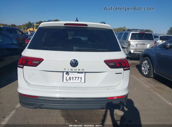 3VV0B7AX3NM097859 2022 VOLKSWAGEN TIGUAN Белый 