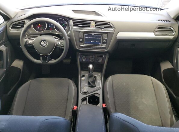 3VV0B7AX8LM113955 2020 VOLKSWAGEN TIGUAN Silver Առջևի վահանակի տեսք