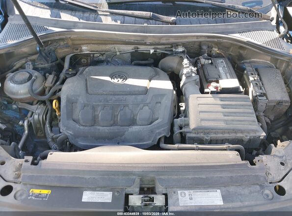 3VV1B7AX1LM114966 2020 VOLKSWAGEN TIGUAN Синий Вид сзади