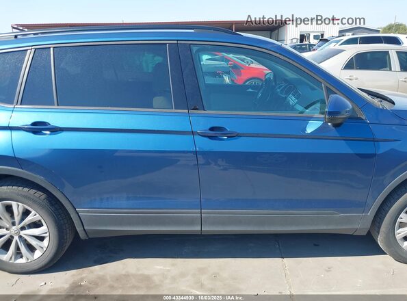 3VV1B7AX1LM114966 2020 VOLKSWAGEN TIGUAN Синий Вид задней части салона