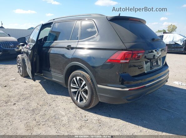 3VV1B7AX5NM111653 2022 VOLKSWAGEN TIGUAN Black Trasero izquierdo