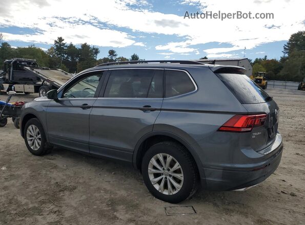 3VV2B7AX0KM056559 2019 VOLKSWAGEN TIGUAN Gray Trasero izquierdo