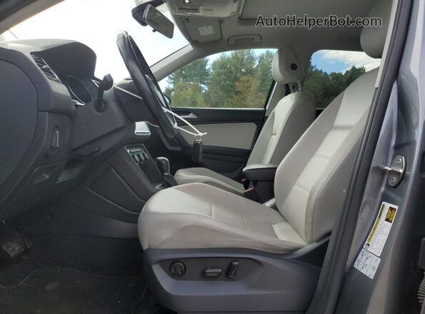 3VV2B7AX0KM056559 2019 VOLKSWAGEN TIGUAN Gray Vista interior delantera