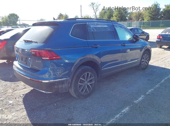 3VV2B7AX1LM109898 2020 VOLKSWAGEN TIGUAN Blue Հետևի աջ